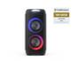Тонколони Sharp Speakers PS-949, XPARTY STREET BEAT  2 x 8' woofers + horn tweeter, max power output 132 W, 12 h play time by built in battery, True wireless Stereo, USB Music playback and charging, DJ FX, BT 5.0, 2 x Mic/Guitar inputs, Splashproof (IPX4)