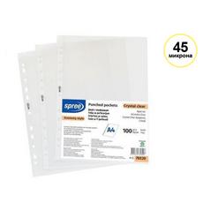 Джоб за документи А4 кристал 45 микр 100 бр