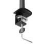 Стойка Neomounts Nero Triple Flat Screen Desk Mount  (phone holder+Quick-fix clamp/grommet)