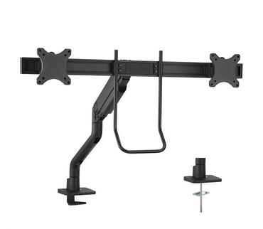 Стойка Neomounts Next One Desk Mount, double display crossbar (topfix clamp/grommet)