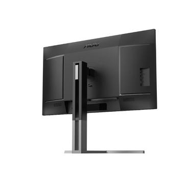 Монитор AOC U27U3CV, 27' Nano IPS WLED, 3840x2160@60Hz, 4ms GtG, 400cd m/2, 1300:1, 50M:1 DCR, Adaptive Sync, FlickerFree, Low Blue Light, 3Wx2, Tilt, Height Adjust, Pivot, Swivel, 2xHDMI, DP, USB hub
