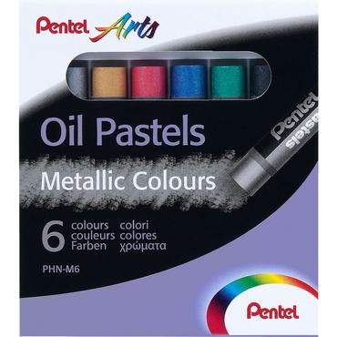 Пастели Pentel 6 цвята