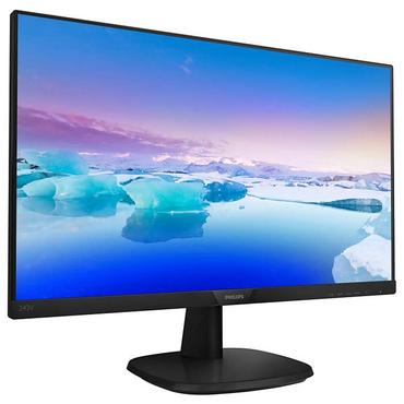 Монитор Philips 243V7QJABF, 23.6' Wide IPS LED, 5 ms, 1000:1, 200M:1 DCR, 250 cd/m2, 1920x1080 FullHD, HDMI, Speakers, DP, Black