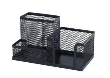 Органайзер за бюро тройка мрежа черен