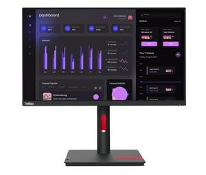 Монитор Lenovo ThinkVision T24i-30 23.8', IPS, AG, 4 ms, 250 cd/m2, 1000:1, 1920x1080, 60Hz, Tilt, Swivel, Pivot, Height Adjust Stand, HDMI, DP, VGA, 5 x USB