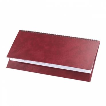 Настолен календар бележник NUVOLA- червен цвят