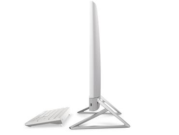 Настолен компютър - всичко в едно Dell 24 All-in-One EC24250, Intel Core 7 150U(12MB cache, 10 cores, up to 5.4 GHz), 23.8' FHD (1920x1080) AG Touch WVA, 16GB, 2x8GB, DDR5, 5200 MT/s, 1TB M.2 PCIe SSD, Intel Graphics, Triangle Stand, 5MP IR Tilt Cam, WiFi