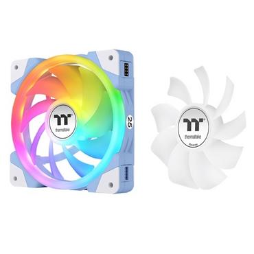 Вентилатор Thermaltake SWAFAN EX12 ARGB PC Cooling Fan TT Premium Edition 3 Fan Pack Hydrangea Blue ( 25th Anniversary Edition )