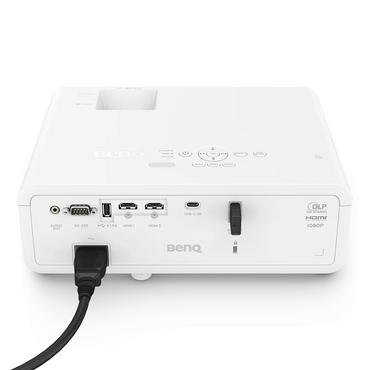 Мултимедиен проектор BenQ LH650 DLP, FHD 1080P, 4000 ANSI lumens, Laser, 3000000: 1, TR 1.15~1.5, HDMI x2, RS232 x1, USB Type A x2, USB TYPE C x1, Audio out x1, 10W speaker, Smart Eco, Optional Wireless Projection