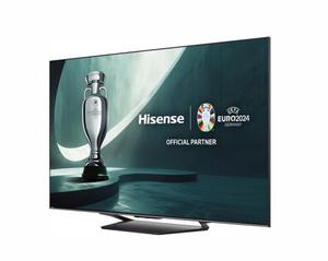 Телевизор Hisense 75' U7NQ, 4K Ultra HD 3840x2160, ULED, FALD, Quantum Dot, 144Hz, IPS, HDR 10+, HLG, Dolby Vision IQ, Dolby Atmos, Smart TV, WiFi 5GHz, WiFi Direct, BT, Anyview Cast, 4xHDMI, 2xUSB, LAN, CI+, DVB-T2/C/S2, Black