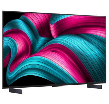 Телевизор LG OLED42C51LA, 42' UHD OLED evo, 4K (3840 x 2160), DVB-C/T2/S2, Full Cinema Screnn, Alpha 9 AI 4K Gen8, 120Hz Native (VRR 144Hz), ThinQ AI, HDR10, VRR, NVIDIA G-SYNC, AMD FreeSync, Dolby Vision, Dolby Atmos, Wi-Fi 6, Bluetooth, HDMI, USB, Airpl