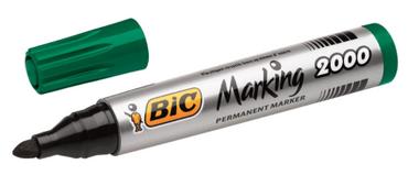 Перманентен маркер Bic Marking 2000 зелен