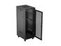Комуникационен шкаф Lanberg rack cabinet 19' free-standing 32U/600X800 (FLAT PACK) with mesh door LCD black