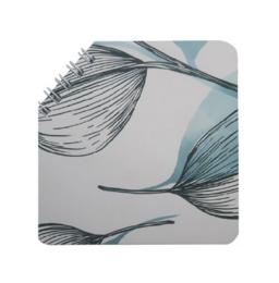 Комплект джобно тефтерче DESIGNS CUT бяло и синьо