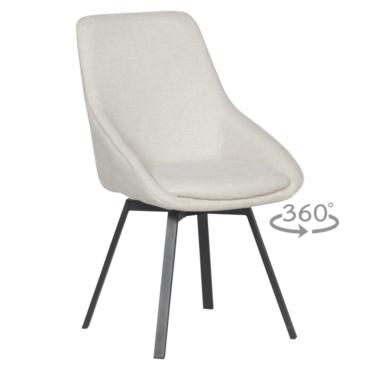 Трапезен стол ЕВЕЛ- бежов