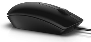 Мишка Dell MS116 Optical Mouse Black Retail