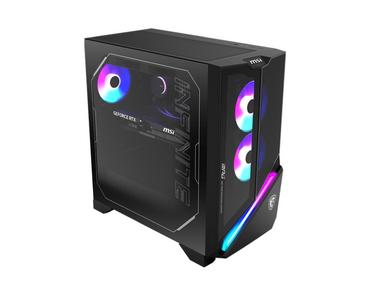Настолен компютър MPG Infinite X3 AI 2NVV9-450EU, Core Ultra 9 285K(36M Cache, up to 5.70 GHz), GeForce RTX 5080 16G SHADOW 3X GDDR7, Z890, Liquid(360mm), 32GB(2x16GB 5600Mhz), 2x1TB M2/NO Raid, 1200W 80 Plus Gold PSU, Ambient Link, Mystic Light, Win11Hom