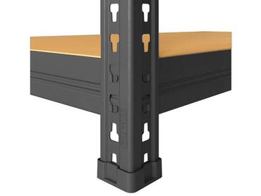 Метален стелаж PMT 180x75x35 см 170 кг/рафт- с протектор на краката против надраскване