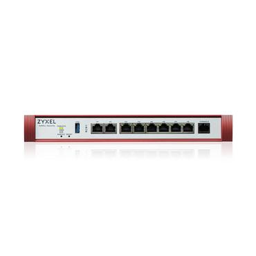 Защитна стена Zyxel USG FLEX 200 H, User-definable ports with 2*2.5G & 6*1G, 1*USB with 1 YR Gold Security Pack
