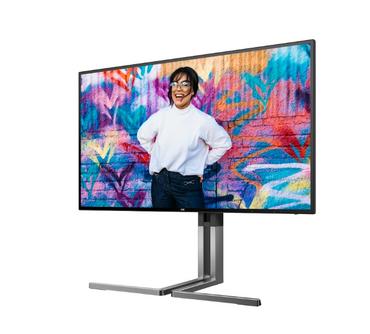 Монитор AOC U27U3CV, 27' Nano IPS WLED, 3840x2160@60Hz, 4ms GtG, 400cd m/2, 1300:1, 50M:1 DCR, Adaptive Sync, FlickerFree, Low Blue Light, 3Wx2, Tilt, Height Adjust, Pivot, Swivel, 2xHDMI, DP, USB hub