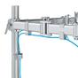 Стойка Neomounts Flat Screen Desk mount (10-27') desk clamp/grommet