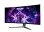 Монитор AOC AG346UCD, 34' Curved 1800R QD-OLED, 3440x1440@175Hz, 0.03msGtG, 1000 cd/m2, 1.5M:1, 80M:1DCR, Adaptive Sync, FlickerFree, Low Blue Light, 8Wx2, Tilt, Height Adjust, Swivel, 2xHDMI, DP, USB hub