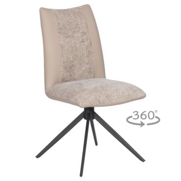 Трапезен стол ИРИНА- цвят лате