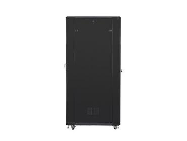 Комуникационен шкаф Lanberg rack cabinet 19' free-standing 42U/800x1200 (flat pack) black