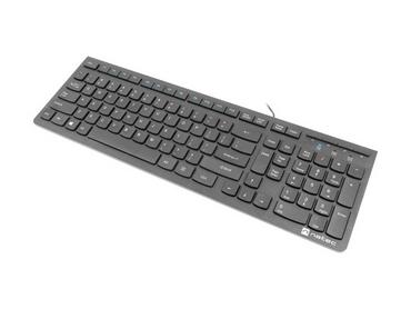 Клавиатура Natec Keyboard Discus 2 SLIM US Layout Black