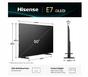 Телевизор Hisense 50' E7Q, 4K Ultra HD 3840x2160, QLED, Quantum Dot, HDR 10+, HLG, Dolby Vision, DTS Virtual X, Smart TV, WiFi, Light Sensor, BT, Anyview Cast, 3xHDMI, 2xUSB, LAN, CI+, DVB-T2/C/S2, Black