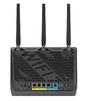 Рутер Asus Gaming Wireless Router, RT-BE86U, BE6800, Dual-Band, Quad-Core 2.6GHz CPU, 256MB/1GB Flash/RAM, 4K-QAM, MLO, 10G port, 2.5G quad-port, AiProtection Pro, Adaptive QoS, VPN Fusion, Instant Guard, IPTV, OFDMA, MU-MIMO, UTF-8 SSID, AiMesh, Black