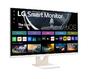 Монитор LG 27U511SA-W, 27' IPS Smart webOS23, 100Hz, 5ms, 1300:1, 250cd/m, FHD 1920x1080, ThinQ, sRGB 99%, HDR 10, HDMI, USB, Bluetooth, AirPlay 2, Speacers 5W x 2, Tilt, White