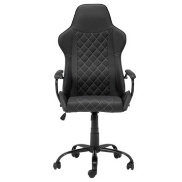 Геймърски стол ДЪСТ- симка отпред, ергономичен