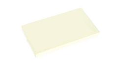 Самозалепващи листчета 125х75мм жълт пастел