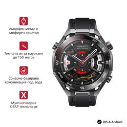 Часовник Huawei Watch Ultimate 2 March-B19 Black