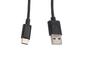 Кабел Lanberg USB-C(M) ->  USB-A (M) 2.0 cable 1m, black