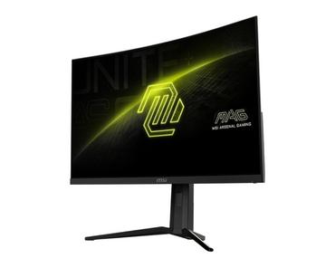 Монитор MSI MAG 321CUP, 31.5', VA, 160Hz, 1ms, UHD 3840x2160, Curved, FreeSync Premium, HDR 400, AI VISION, Console Mode, VRR, ALLM, CEC, PIP, PBP, 350 nits, 3000:1, 100M;1, DP (1.4a), 2x HDMI (2.1), 1x Type-C (DP alt. PD 15W), Adj.Stand 130mm, Tilt, VESA