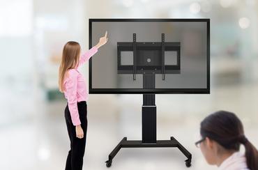 Стойка NewStar Motorised Mobile Floor Stand - VESA 200x200 up to 800x600