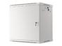 Комуникационен шкаф Lanberg rack cabinet 19' wall-mount 12U/600x450 for self-assembly with metal door grey (flat pack)