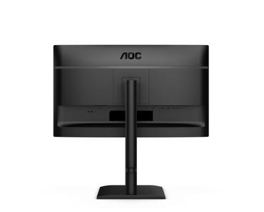 Монитор AOC 24E4U, 23.8' IPS WLED, 1920x1080@120Hz, 4ms GtG, 300cd m/2, 1500:1, 20M:1 DCR, Adaptive Sync, FlickerFree, Anti Blue Light, 2Wx2, Tilt, Height Adjust, Pivot, Swivel, D-SUB, HDMI, USB Hub