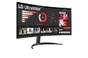 Монитор LG 34WR50QK-B, 34' UltraWide Curved, AG, VA, 5ms, 1ms MBR, 3000:1, 300 cd/m2, 21:9, WQHD 3440x1440, HDR 10, sRGB 99%, FreeSync, 100 Hz, HDMI, DisplayPort, Tilt, Reader Mode, PBP, Headphone Out, Black