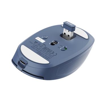 Мишка TRUST Ozaa Compact Wireless Mouse blue