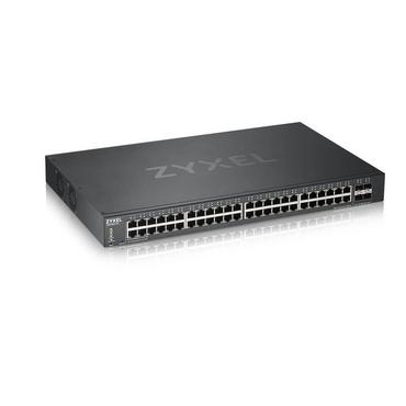 Комутатор ZyXEL XGS1935-28HP, 28 Port Smart Managed PoE Switch, 24x Gigabit PoE and 4x 10G SFP+, hybrid mode, standalone or NebulaFlex Cloud, 375 Watt PoE
