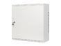 Комуникационен шкаф Lanberg rack cabinet 19' wall-mount 6U+3u/540x200 low-profile grey (assembled)