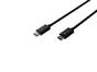 Кабел Natec USB-C(M) -> USB-C (M) 2.0 cable 1m pd 100w Black