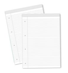 Блокнот с перфорация А4 офсет 50 л линиран