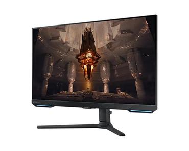 Монитор Samsung 32BG700 32' Odyssey G7 Smart, IPS, 144 Hz, 1 ms GTG, 3840x2160, 350 cd/m2, 1000:1 Contrast, HDR 400, Eye Saver, Flicker Free, AMD FreeSync Premium Pro, DP 1.4, 2xHDMI 2.1, 2xUSB 3.0, Wi-Fi 5, Bluetooth 5.2, Speakers, Tizen, Black