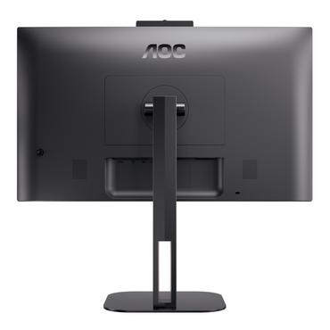 Монитор AOC 24V5CW/BK, 23.8' IPS WLED, 1920x1080@75Hz, 4ms GtG, 1ms MPRT, 300cd m/2, 1000:1, DCR 20M:1, FreeSync, FlickerFree, Low Blue Light, 5Wx2, 2MP Windows Hello, Tilt, Height Adjust, Pivot, Swivel, HDMI, DP, USB hub_Neomounts Notebook Desk Stand