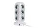 Разклонител Verbatim EUPT-01 EU Power Tower 11 AC with 2 x USB-C / 2 x USB-A