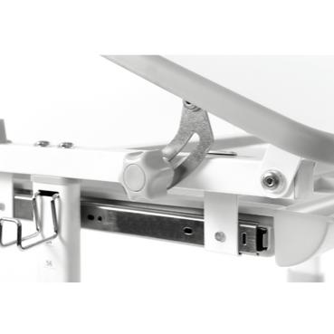 Комплект ученически чин и стол 201 сив